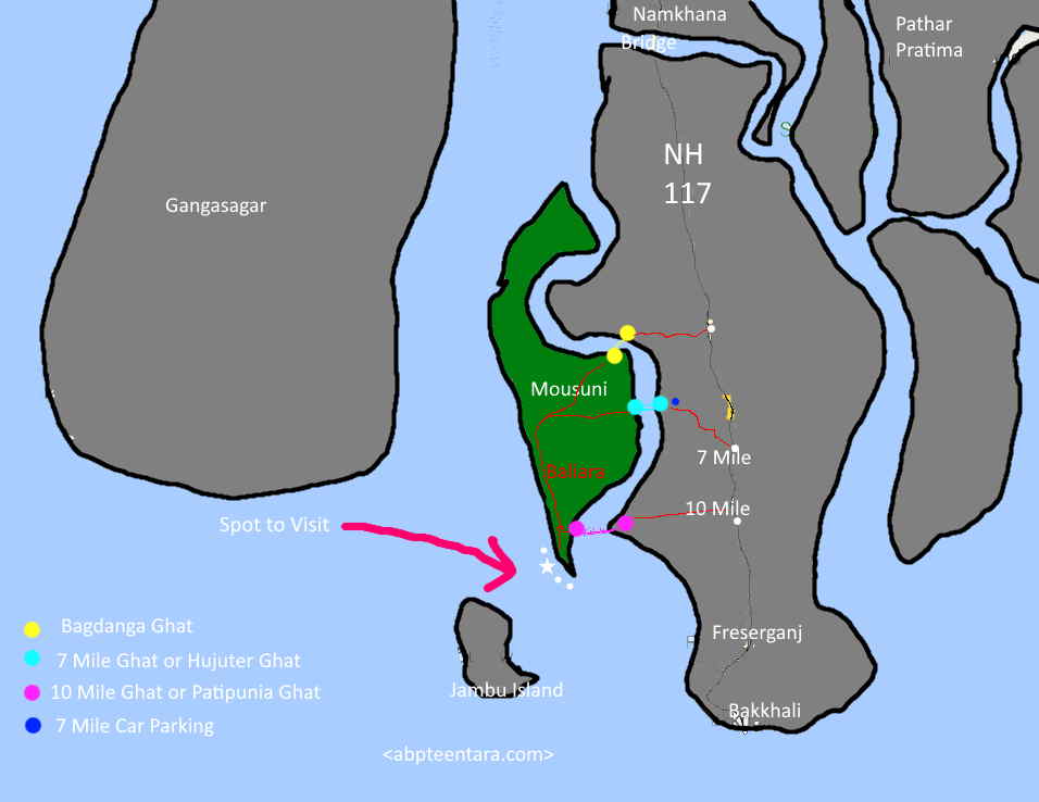 mousuni island map